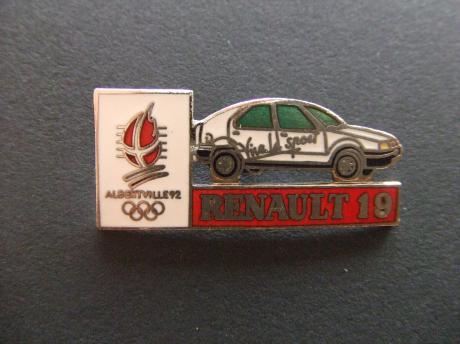 Renault 19 Olympische Spelen Albertville